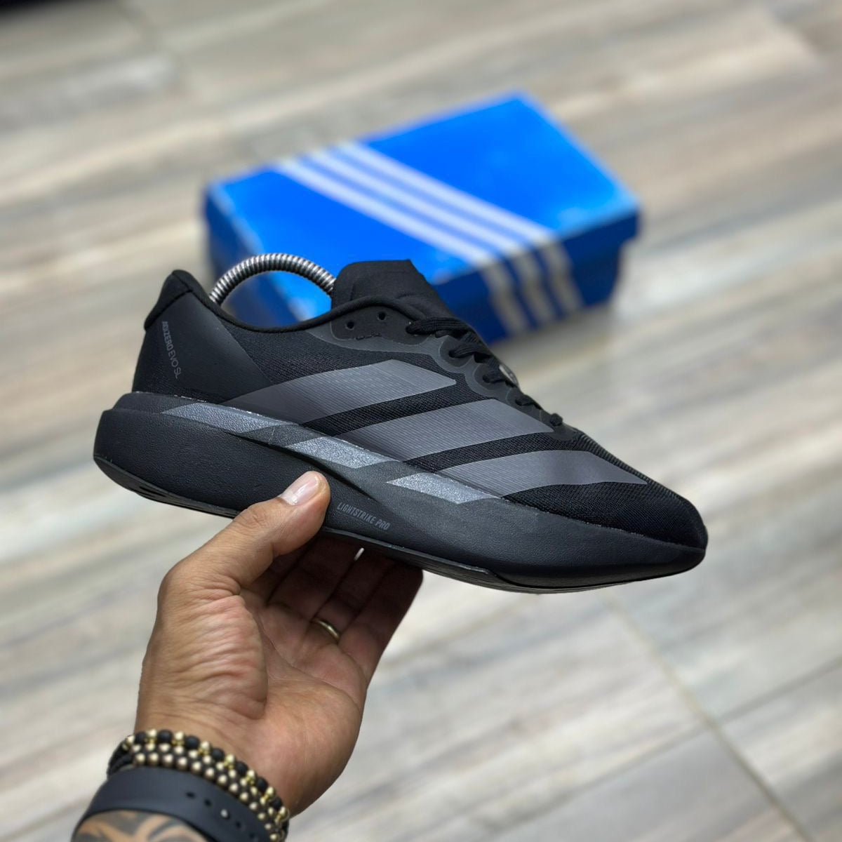 ADIDAS ADIZERO BLACK SILVER