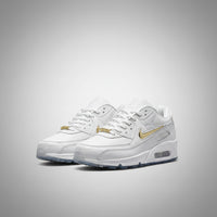 NIKE AIR MAX 90 WHITE GOLD