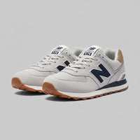 NEW BALANCE 574 BEIGE BLUE