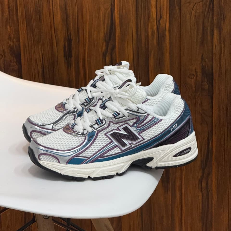 NEW BALANCE 740 WHITE PURPLE BLUE