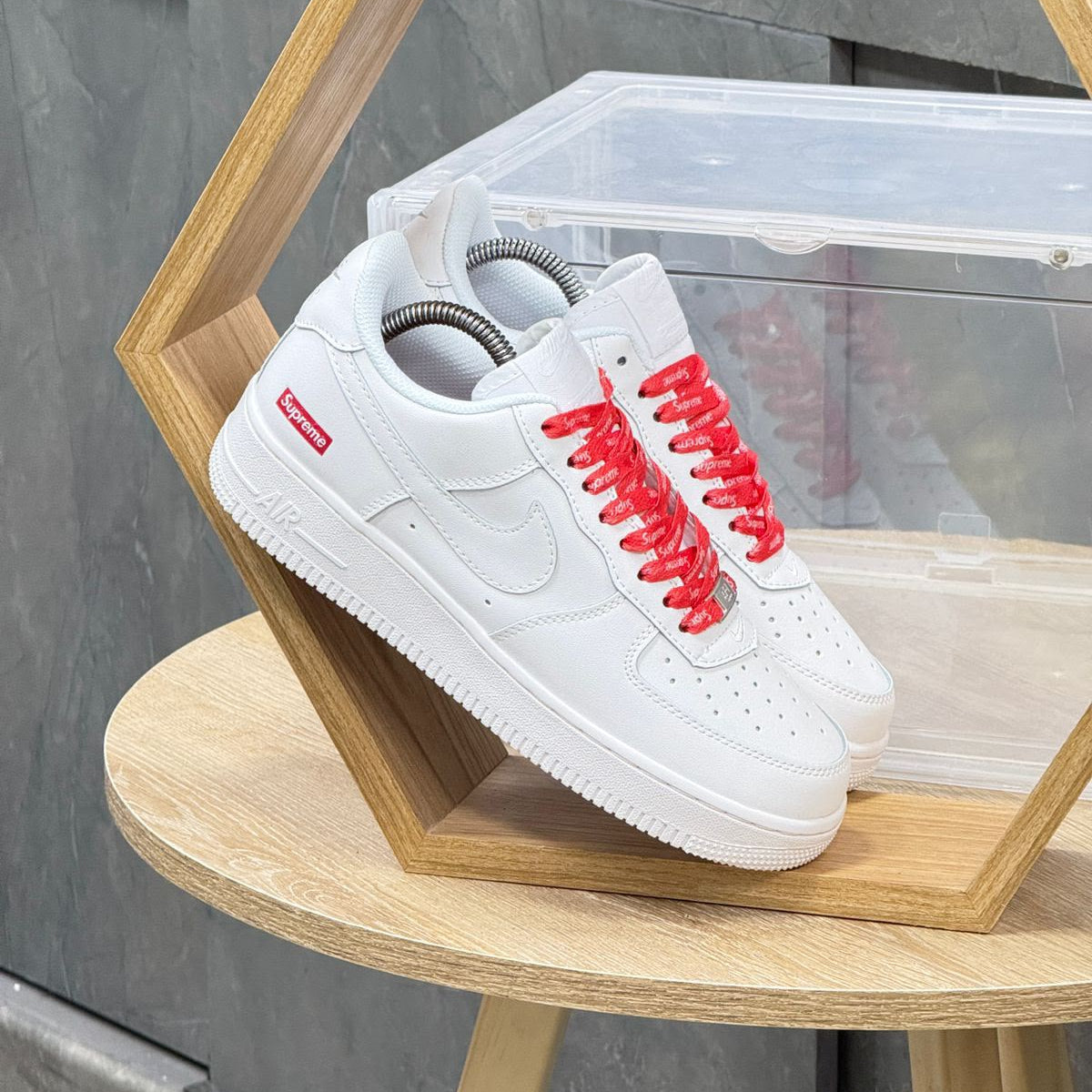 NIKE AF1 SUPREME WHITE